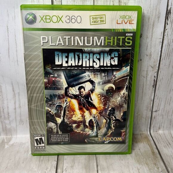 X box 360 Deadrising Platinum Hits Rated M Capcom - Picture 1 of 4